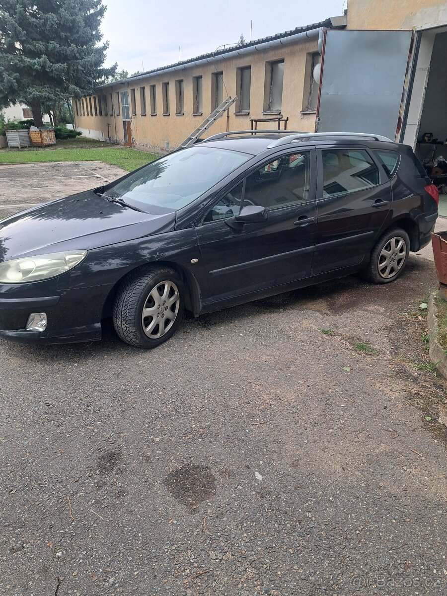 ND z Peugeot 407 SW 2.0HDI 100kW RHR r.v. 2007