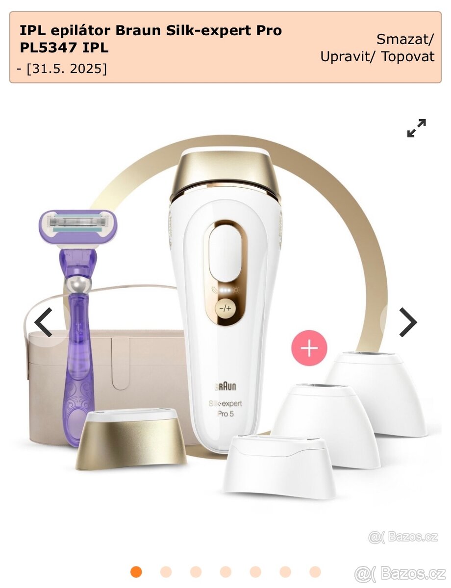 Braun IPL silk- EXPERT Pro 5