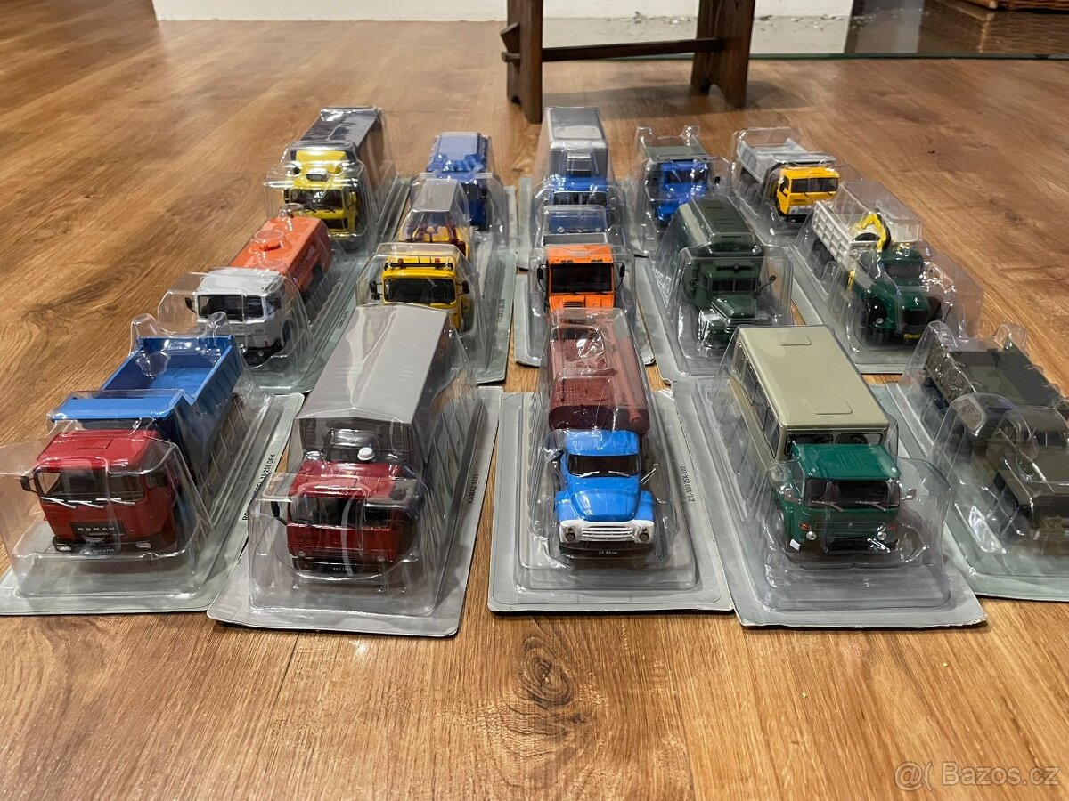 DeAgostini modely kultovní náklaďáky 1:43