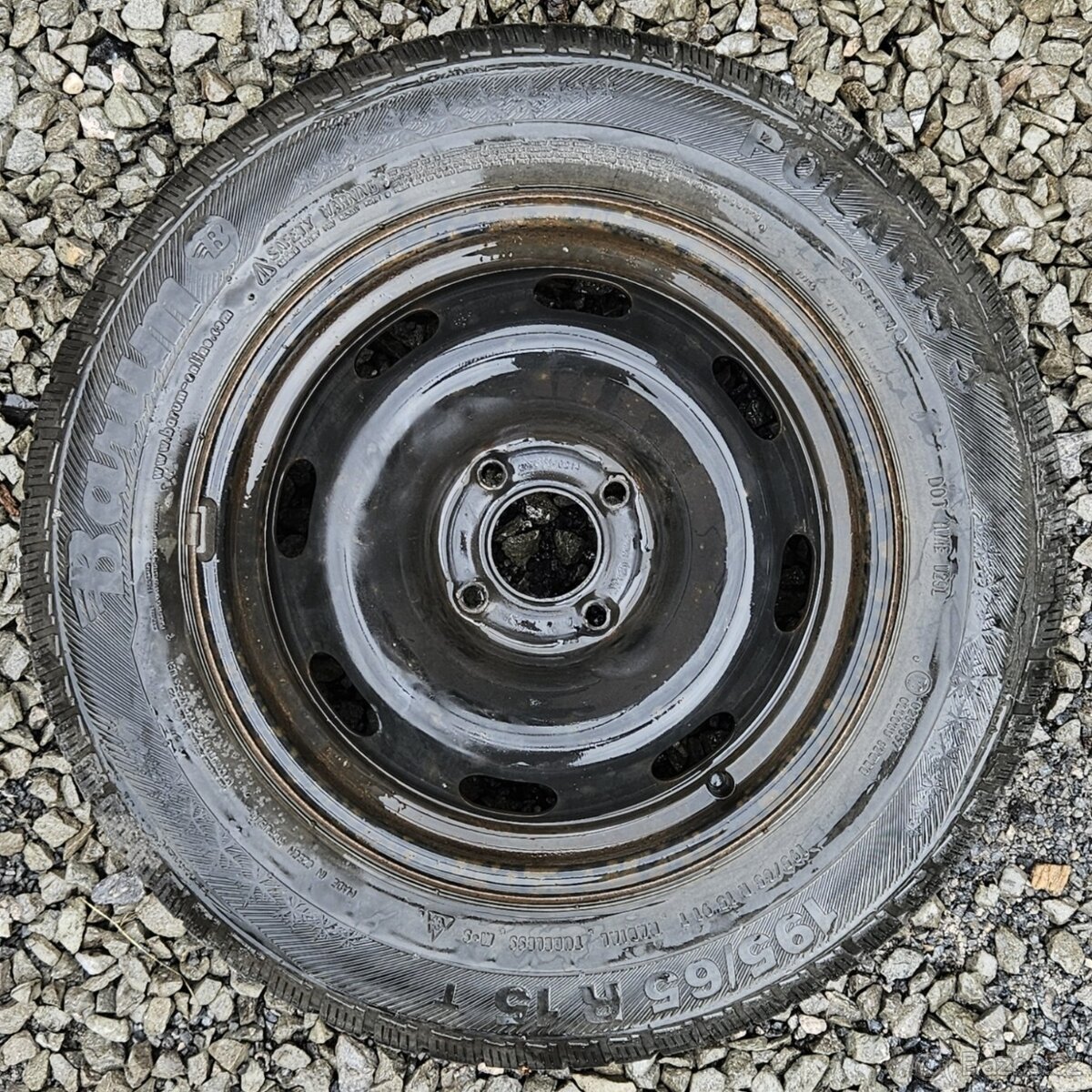 Zimní kola Peugeot 195/65/15, 6.5Jx15 ET20 č. AD19