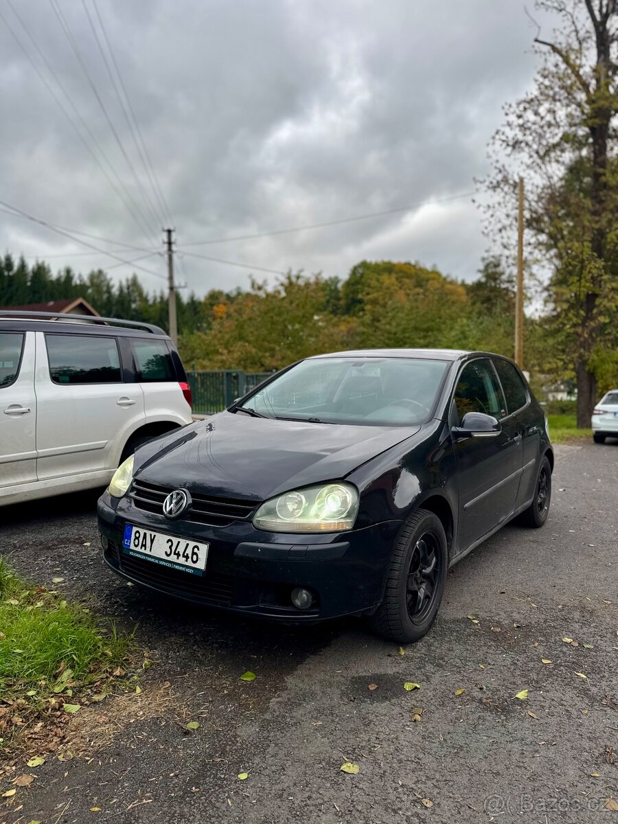 VW golf V, 2.0 tdi, 77kw, 2007