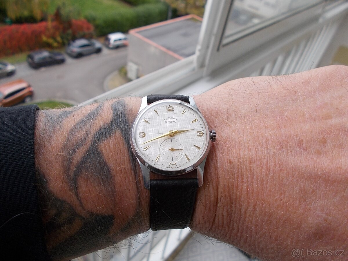 luxusni funkcni rare typ hodinky prim Mřížky rok 1960 top