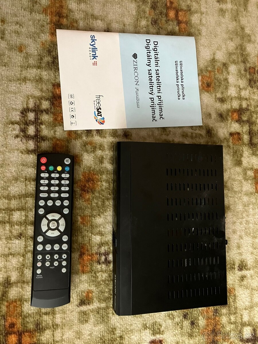 Satelitní HD přijímač Zircon FunBox