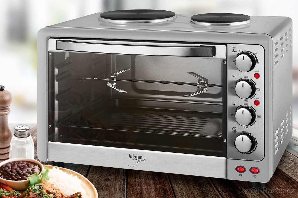 Elektrická trouba s grilem Vigan EO45L-2P