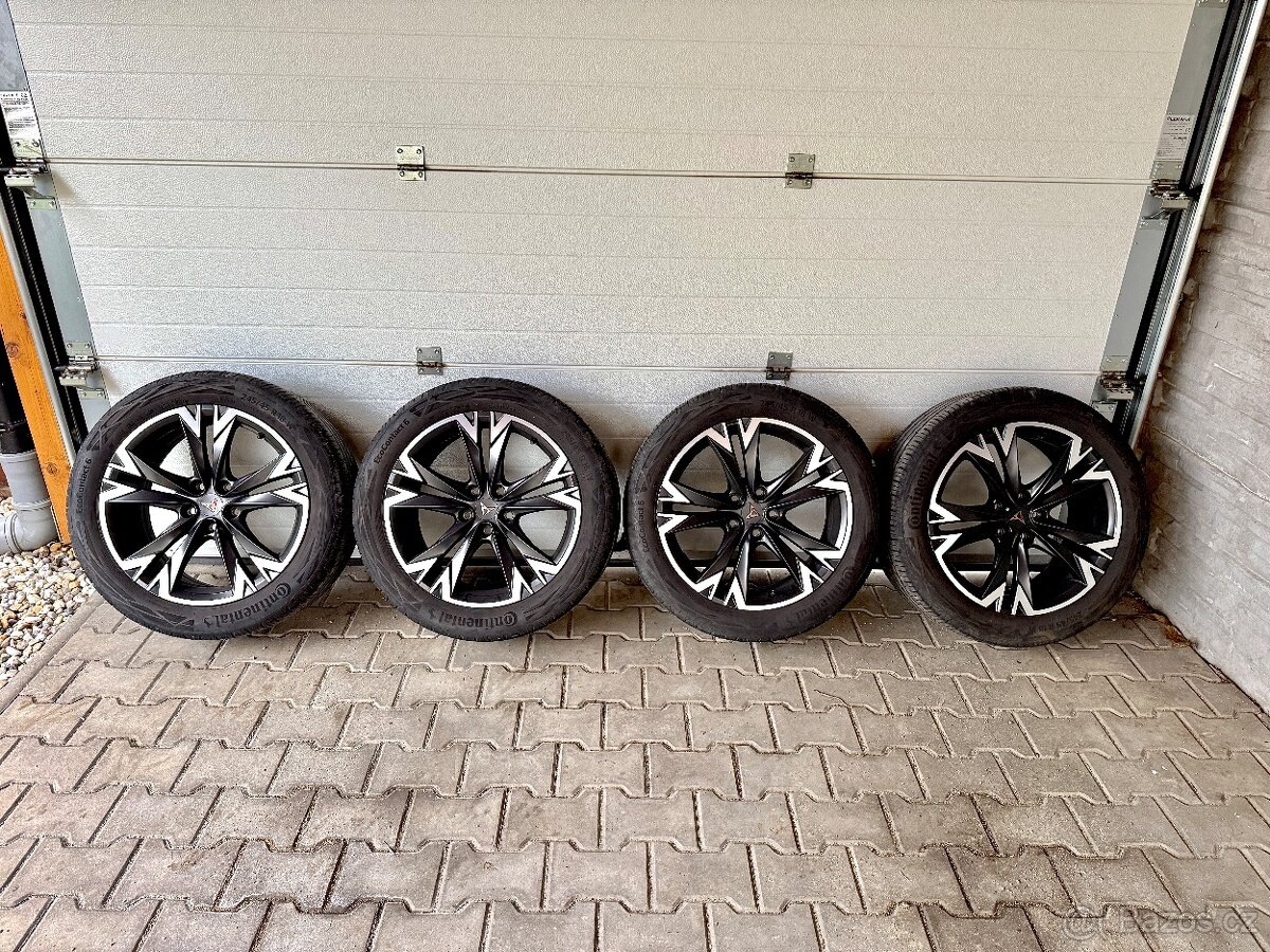 5x112 R18 Alu disky Cupra s letním pneu 245/45 R18