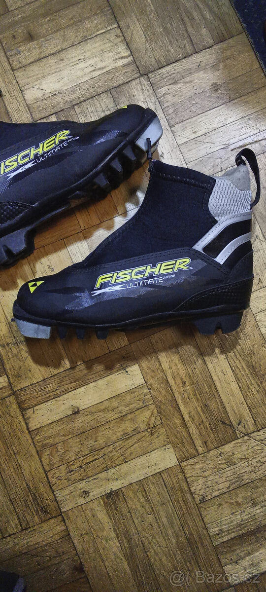 boty na běžky fischer, vel. 31 (stélka cca 19,5 cm) NNN