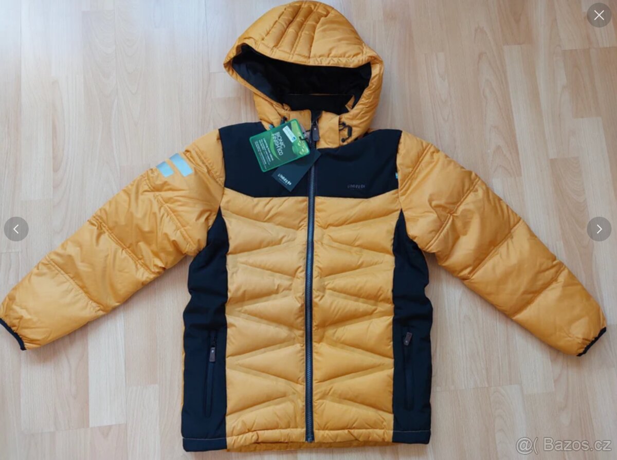 Nová zimní voděodolná bunda, vel. 150, Lindberg