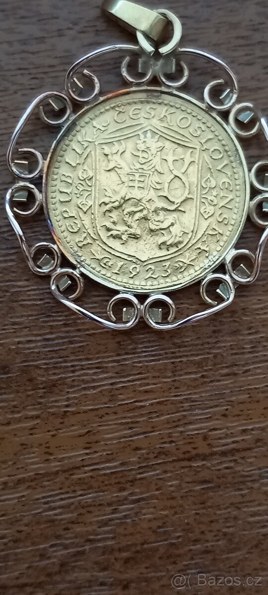 Svatováclavský 1. Dukát 1923