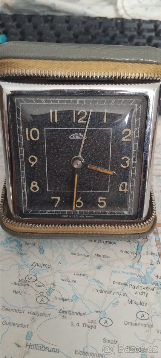 Cestovní budík Prim