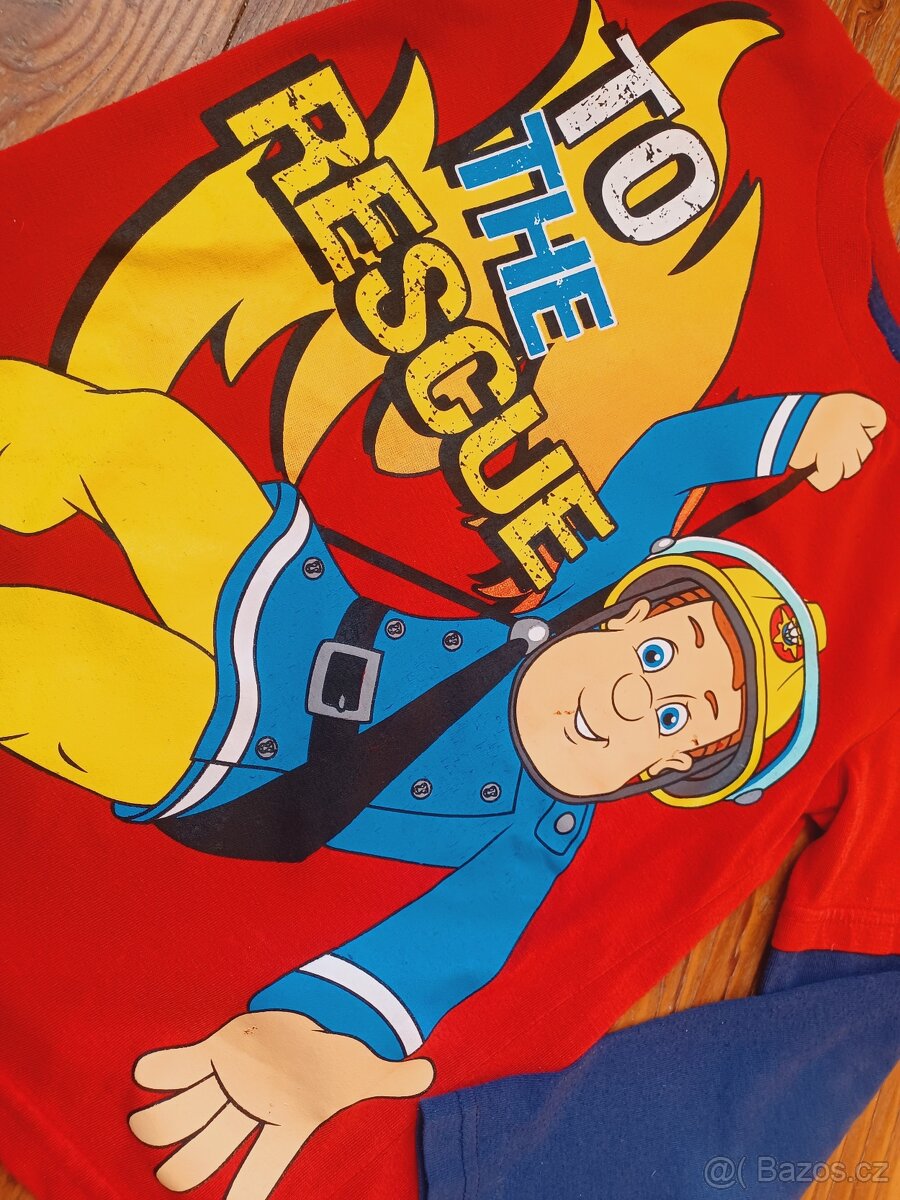 4x Triko dlouhý rukáv 104