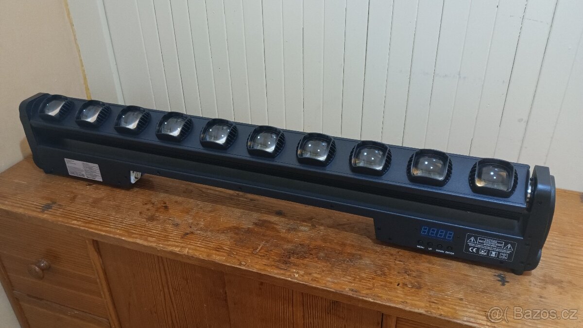 Pohyblivé LED BARy - 10x25W - NOVÉ