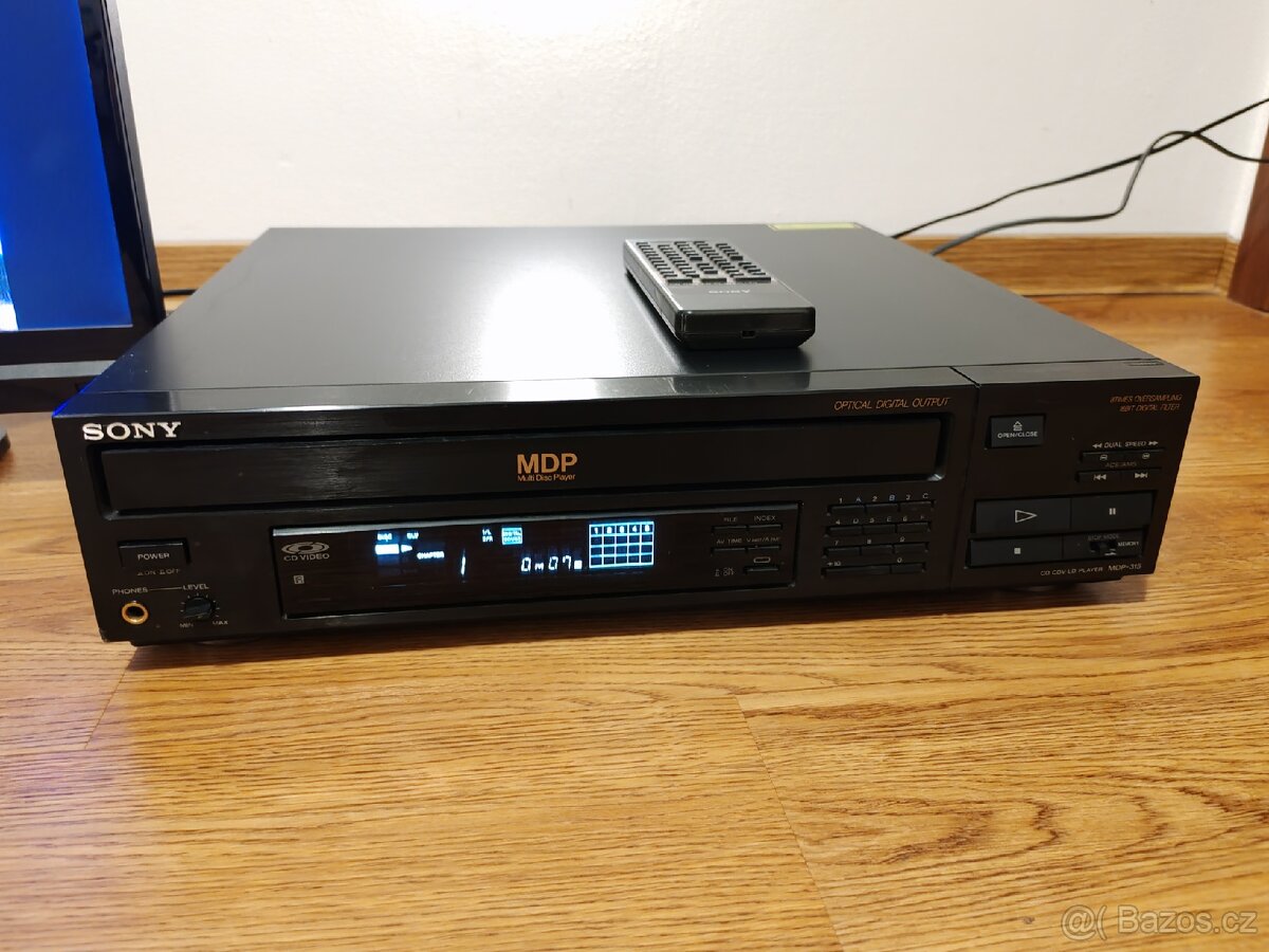 Laserdisc SONY MDP-315 + DÁLKA