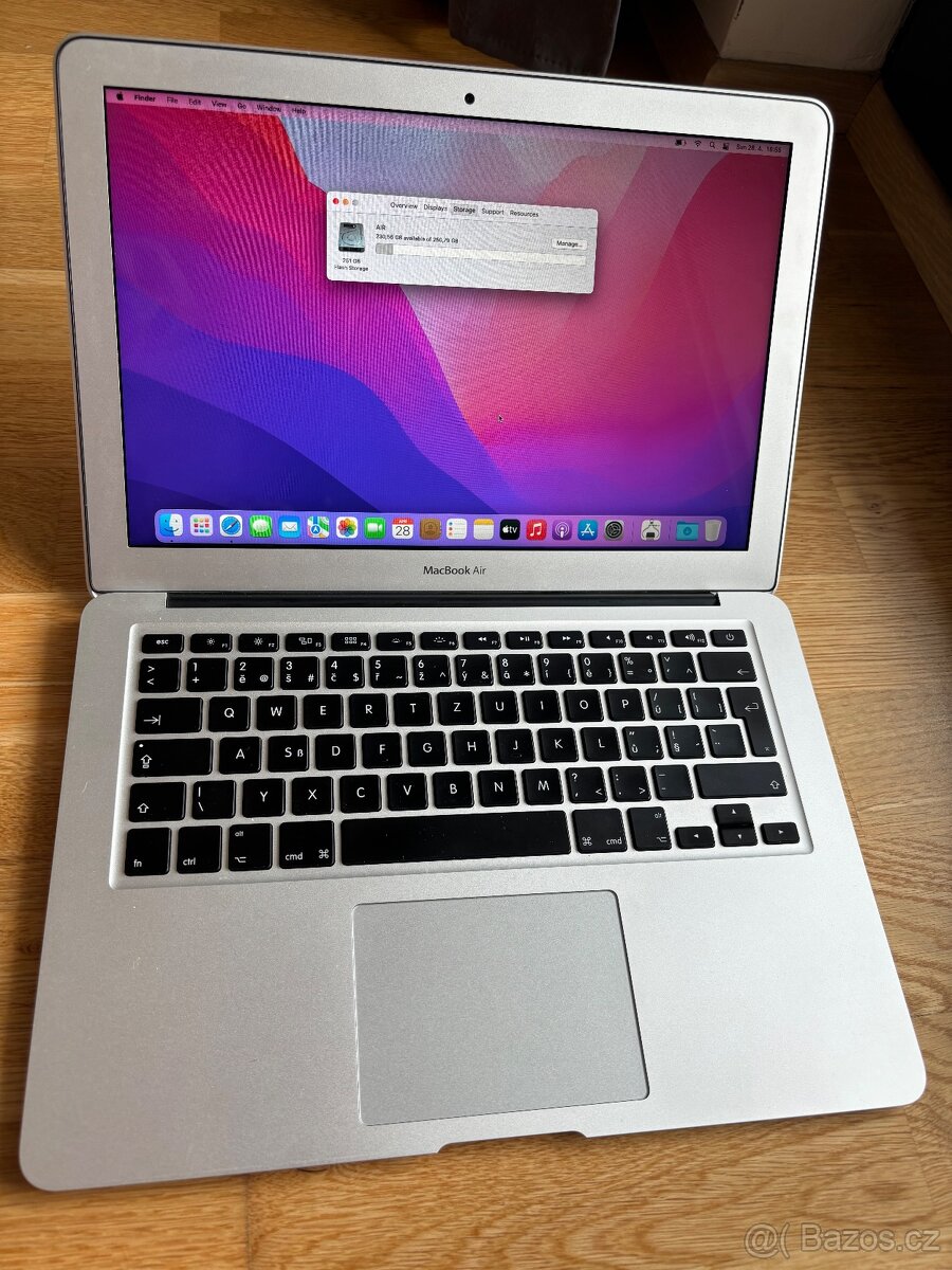 MacBook Air, 8GB, 256SSD