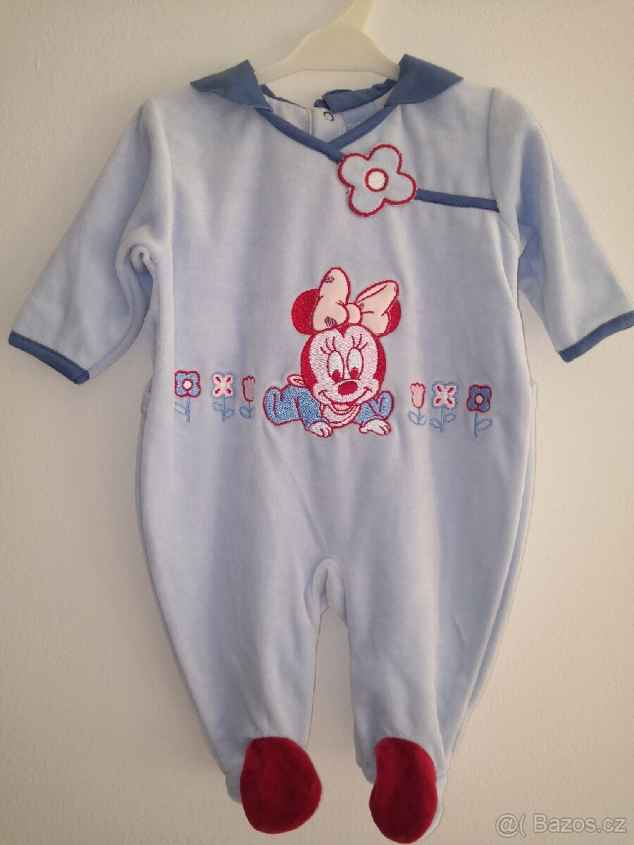 nové pyžamo pro miminko 62 (3 měsíce) modré