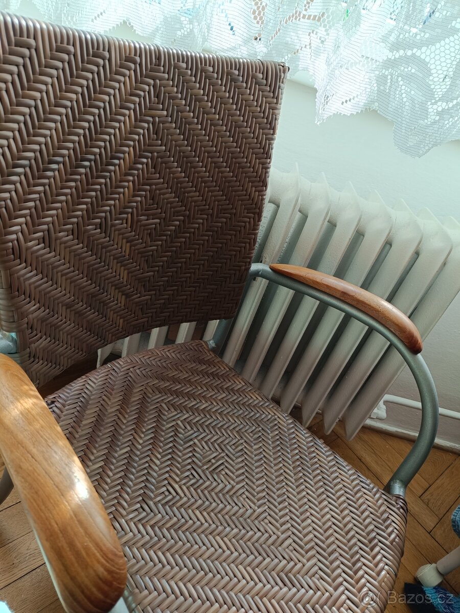 Židle umělý ratan