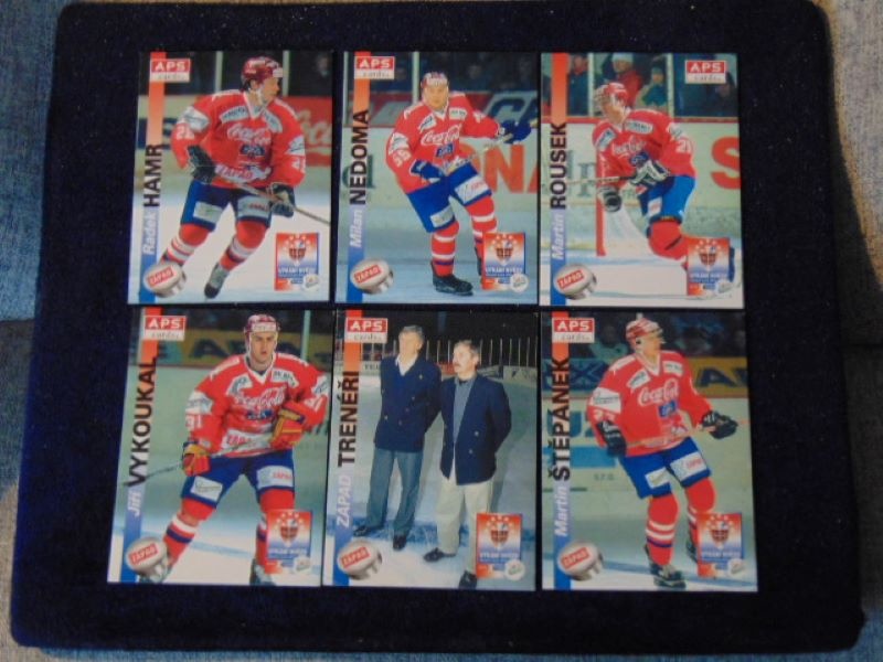 prodám hokejové karty č.1. APS 1996-1997 Utkání hvězd-
