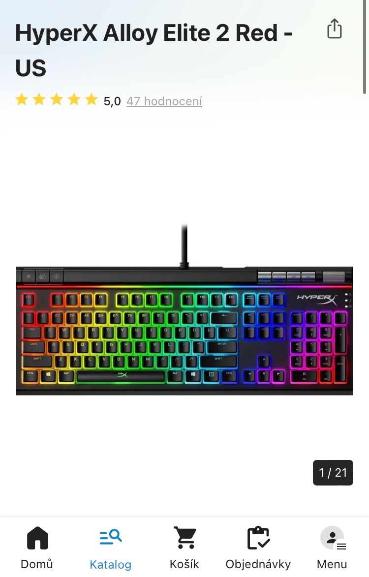 Hyperx aloy elite 2