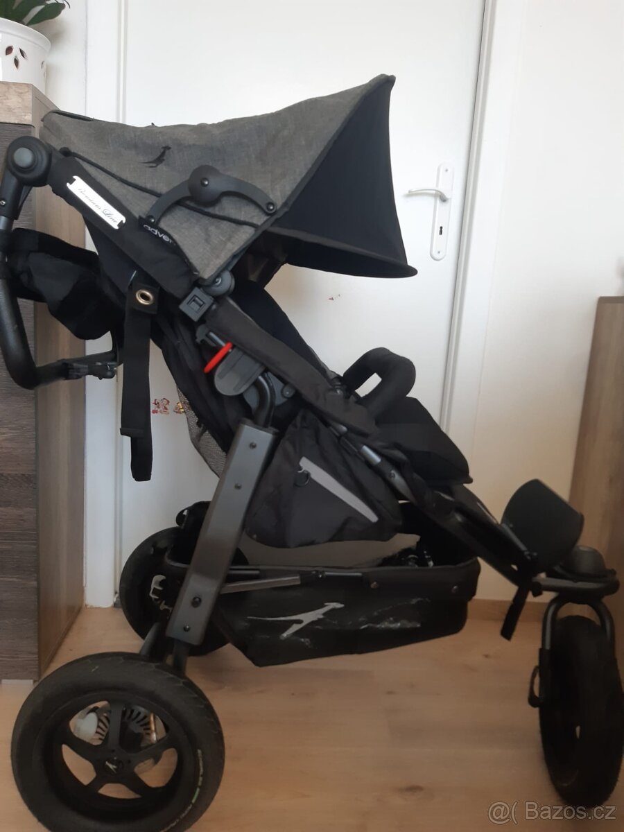 TFK Joggster Adventure 2 Premium Grey – TOP STAV + příslušen