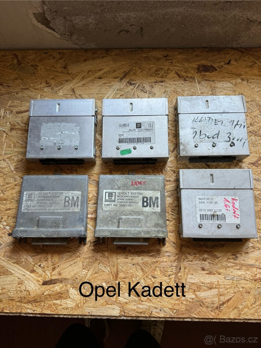 Ridici jednotky Opel Kadett