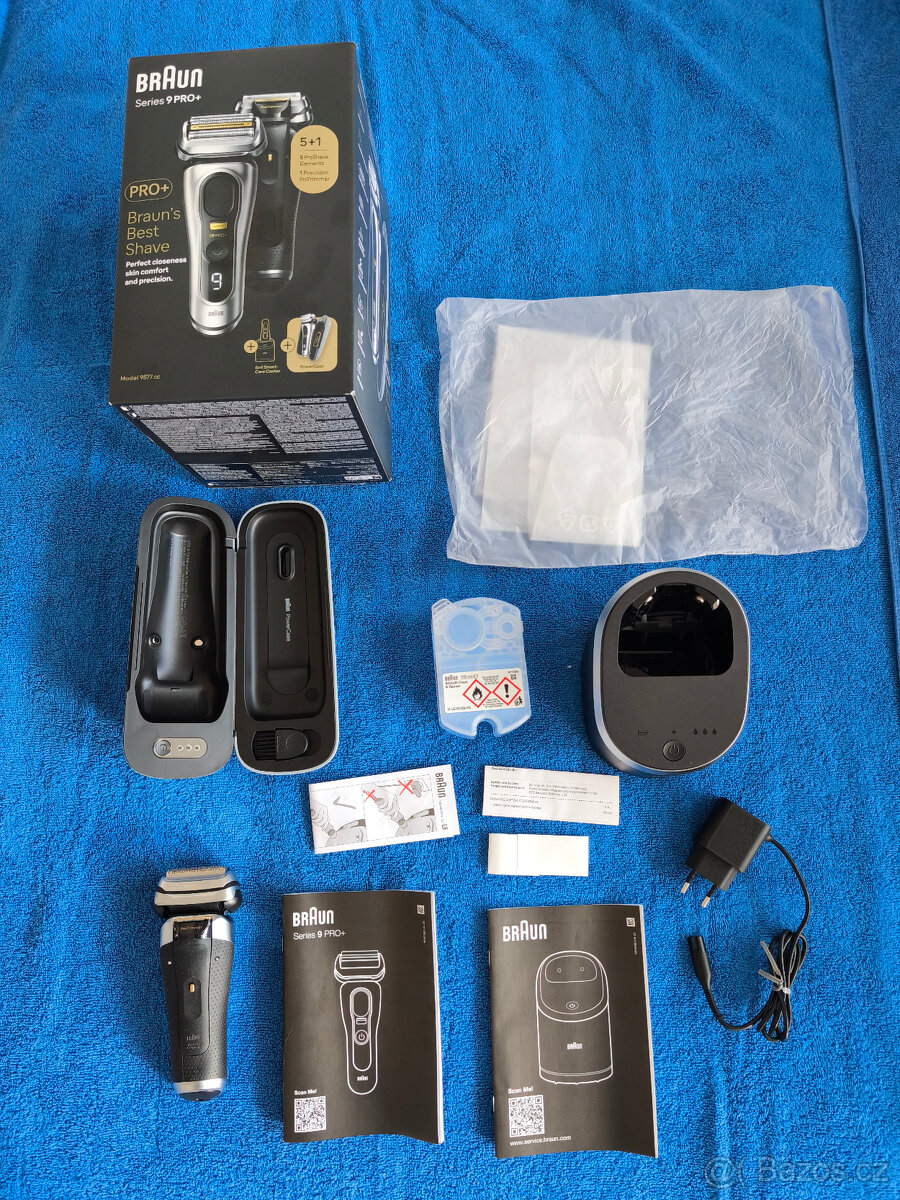 Holící strojek Braun series 9 PRO+ model 9577cc NOVY
