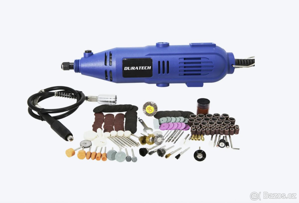 Přímé bruska 135W, 32000 ot/min, 210 nástrojů