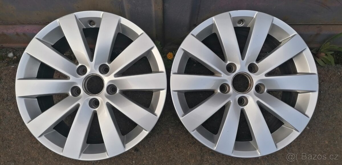 2ks Alu kola 5X112 ,16 ,Passat B7