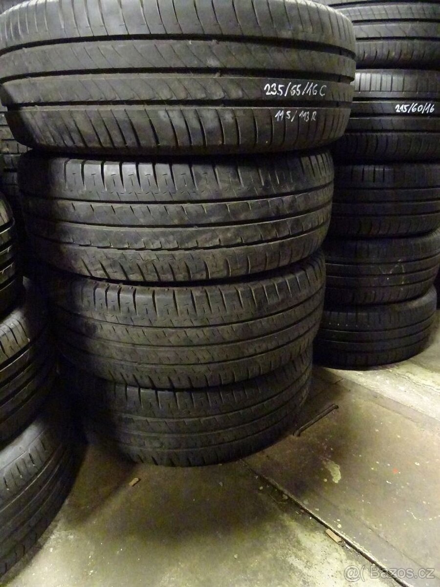 Dodávkové pneu Michelin Agilis, 235/65/16 C, 4 ks, 8 a 6 mm