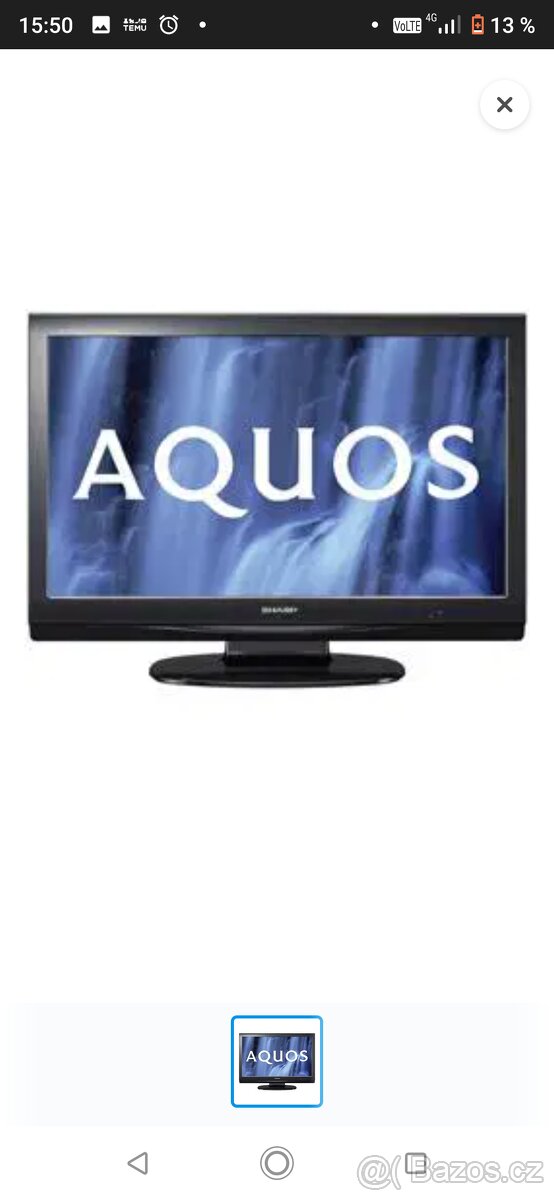 na náhradní díly LCD TV Sharp LC 32D44E