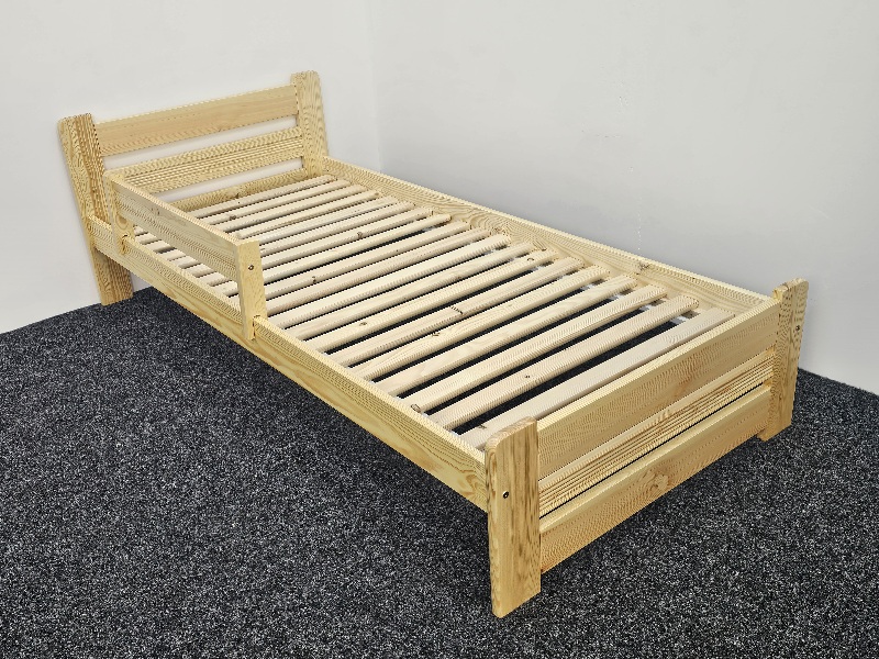 Prodám nové dětské postele 80x200 nebo 90x200 se zábranou