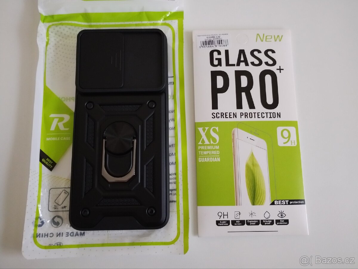 Kryt a ochranné sklo na Motorola g54 - nové