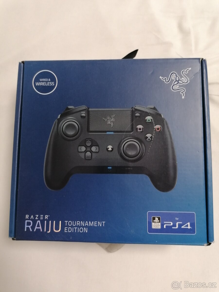 PS4 ovladač - Razer Raiju