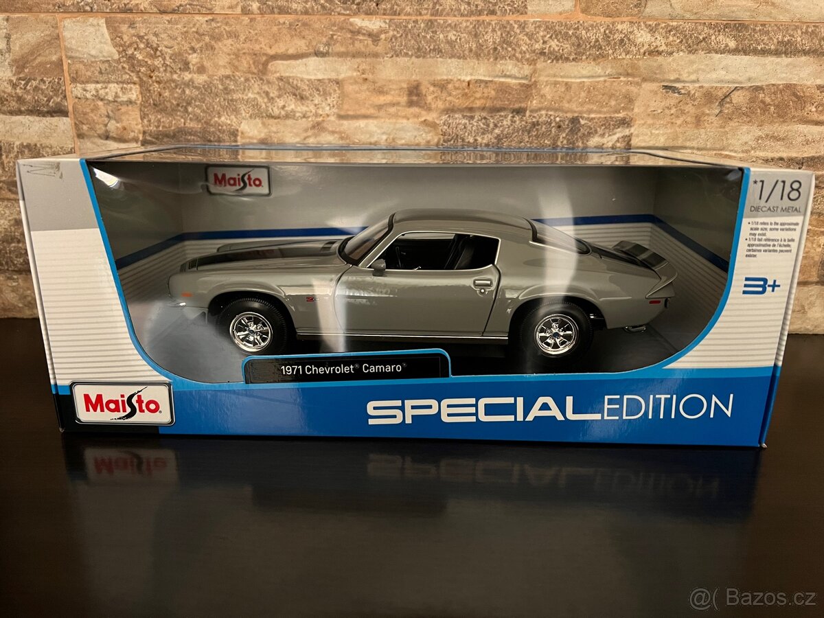 Model auta Chevrolet Camaro 1:18