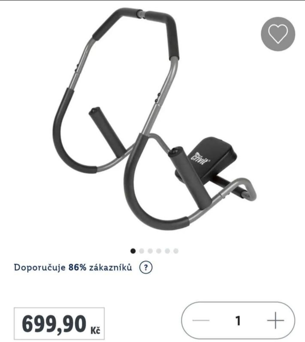 Posilovací stroj Crivit