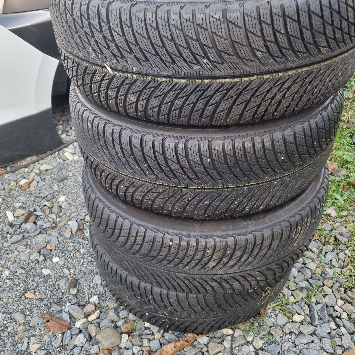 235/55/19 Michelin Alpin 4ks 8mm jak nové