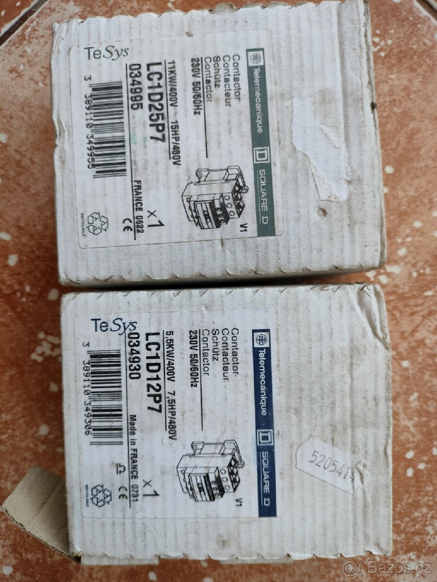 Stykač 230V 11kW