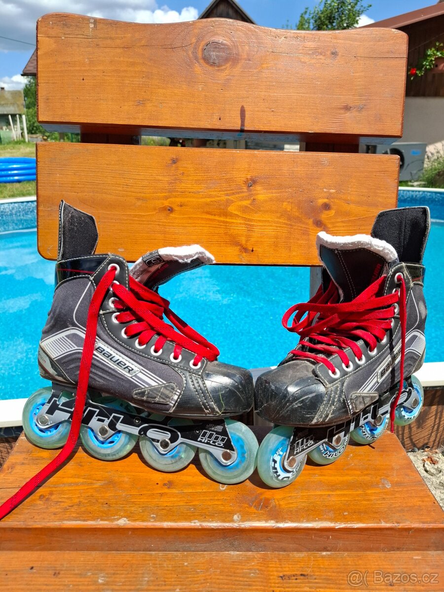 Brusle inline hokej bauer
