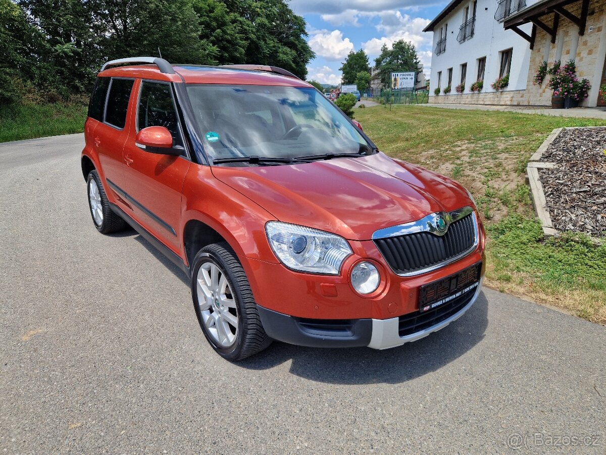 Škoda Yeti, 1,4 TSI 90KW , xenony,vyhř.sed., tažné zařízení