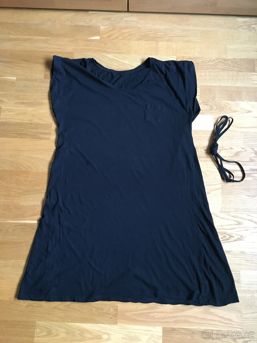 Volné černé šaty vel. M - H&M