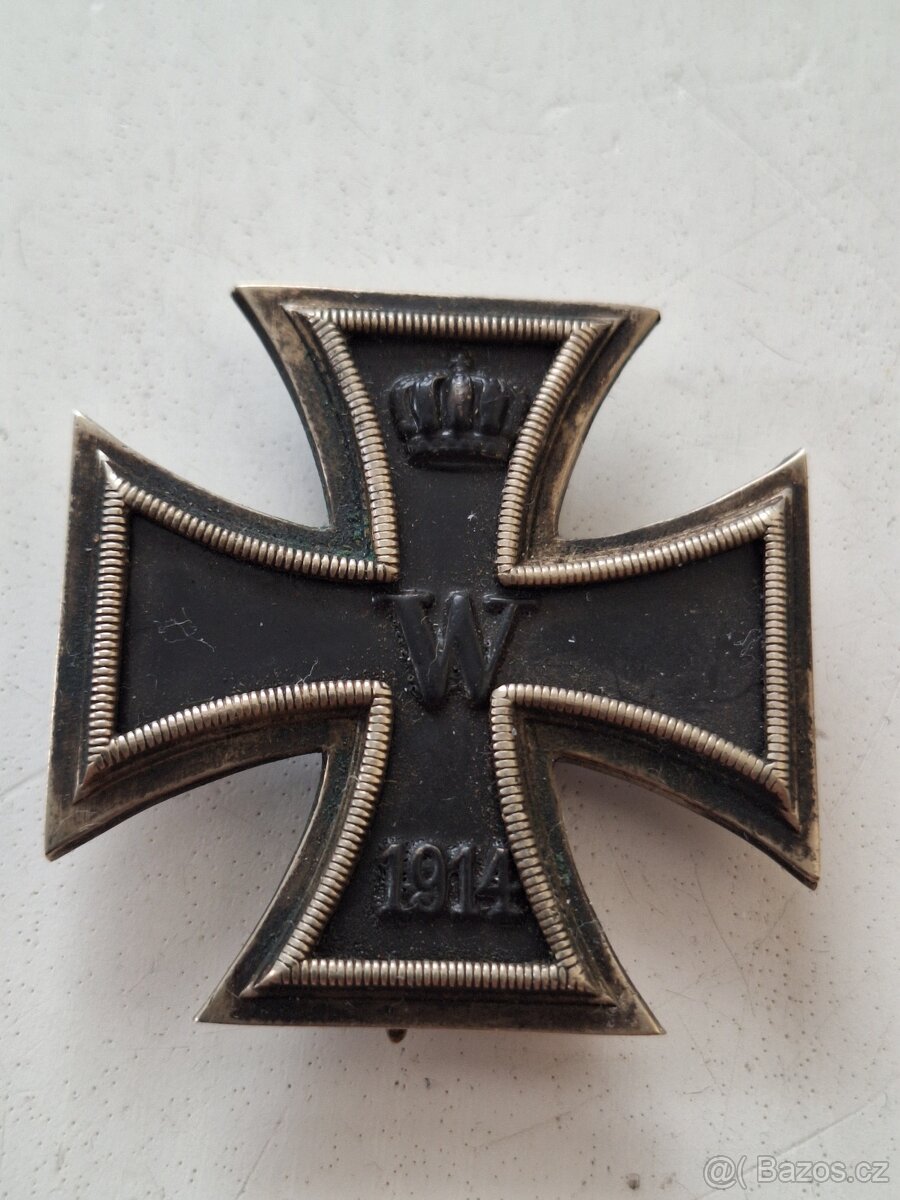 Železný kříž 1.svetova válka 1.trida
