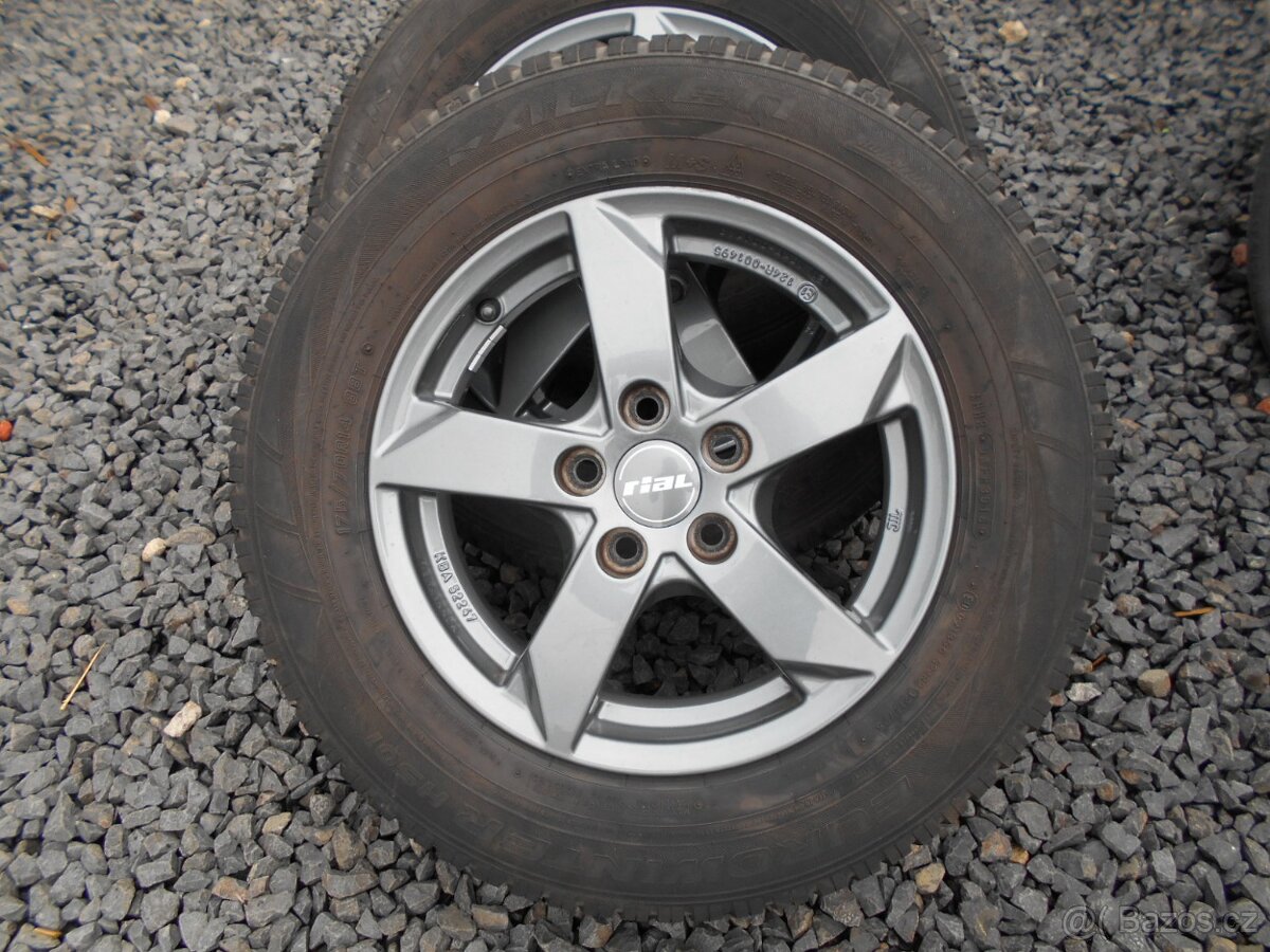 ŠKODA FABIA VW POLO 5X100 ZIMNÍ ALU 175/70 R14