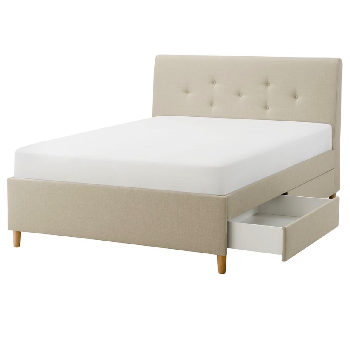 Čalouněná postel IKEA