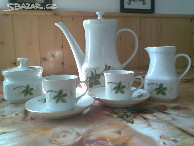 kávová souprava starožitná