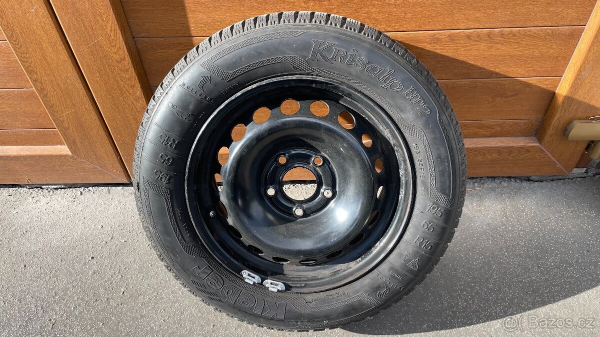 Renault Scenic III plechový disk R15