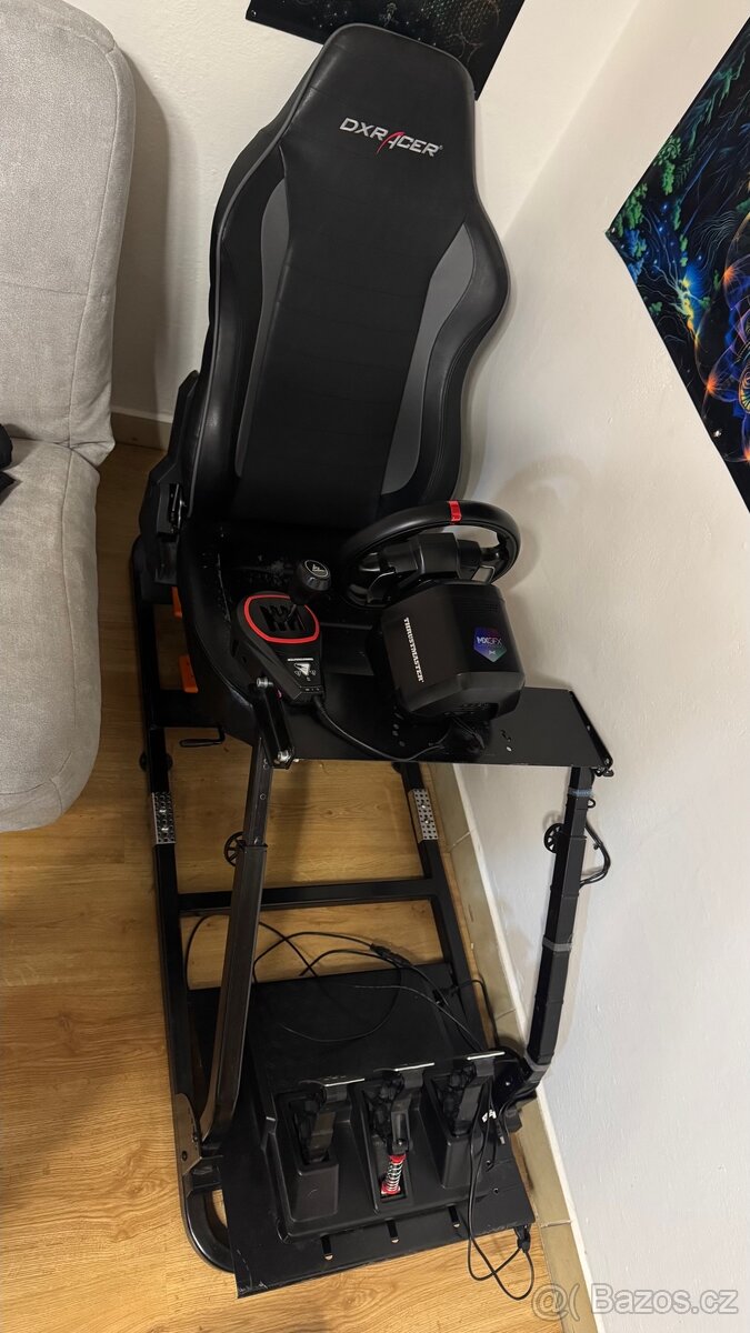 🏎️ Sim Racing set Thrustmaster + DXRacer kokpit