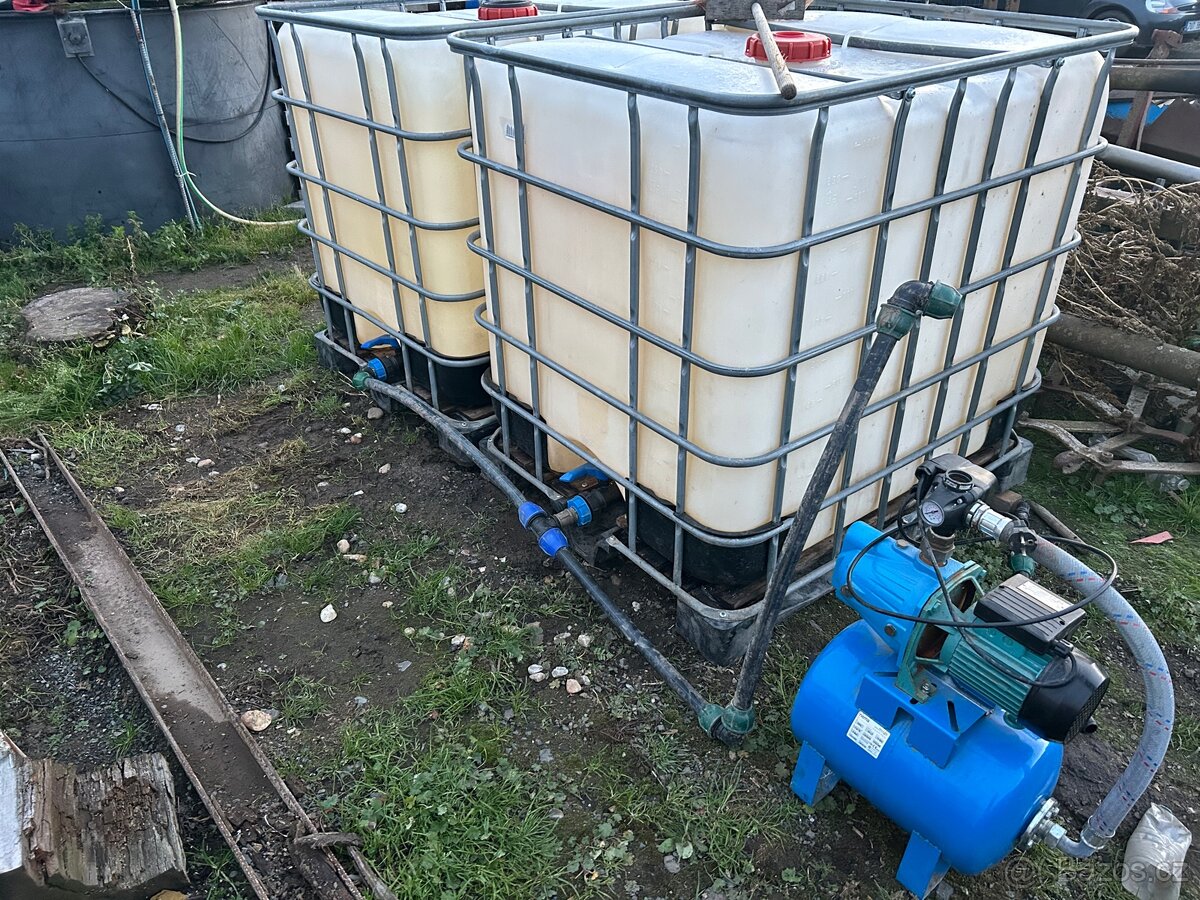 IBC Nádrž s Domácí Vodárnou