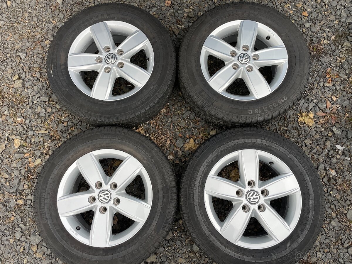 Alu Kola sada s pneu VW T6, Transporter, Multivan