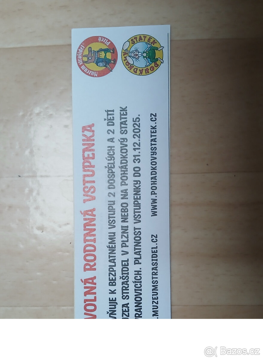 Rodinná vstupenka do Muzeum strašidel