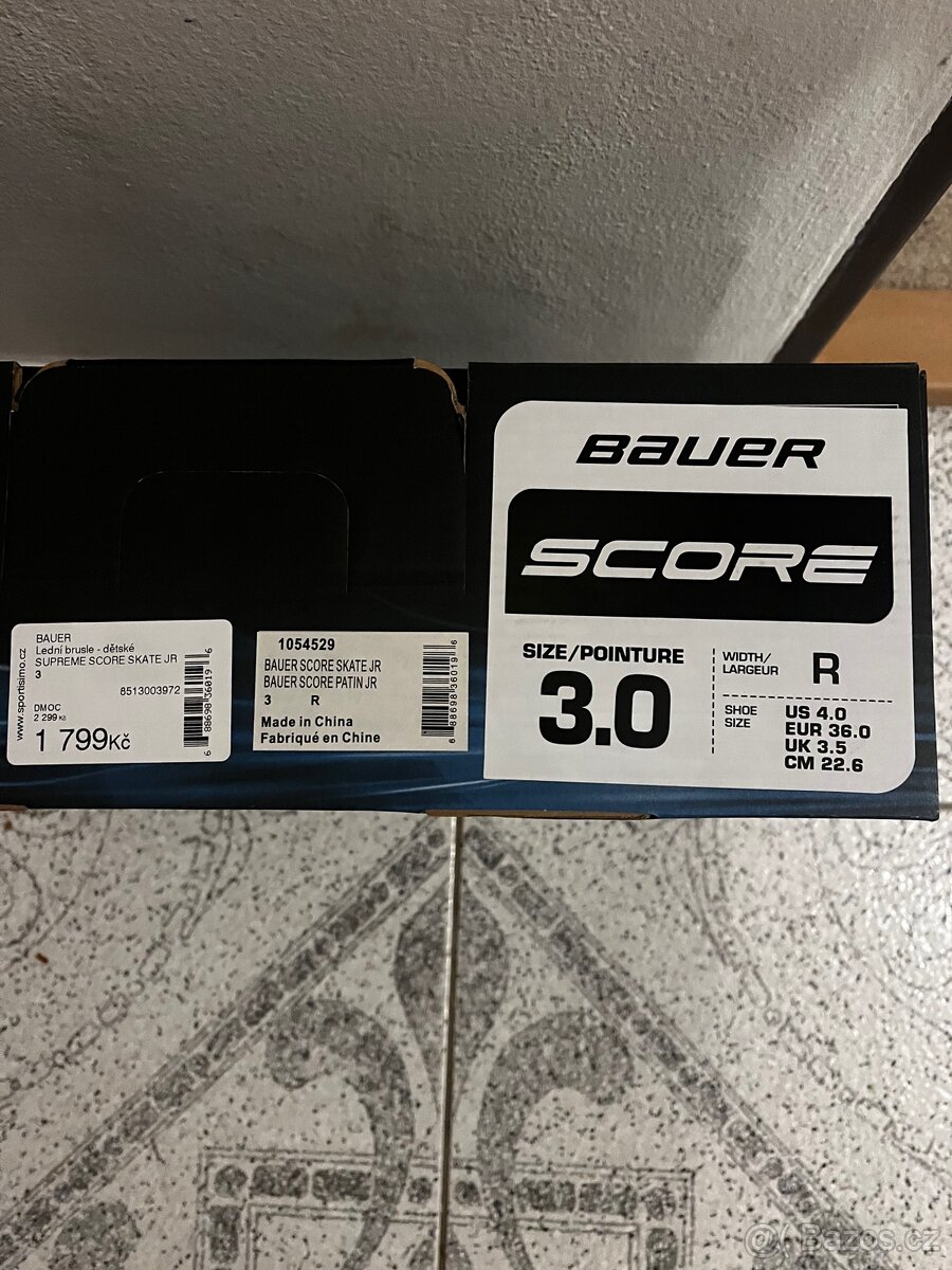 BAUER dětské brusle