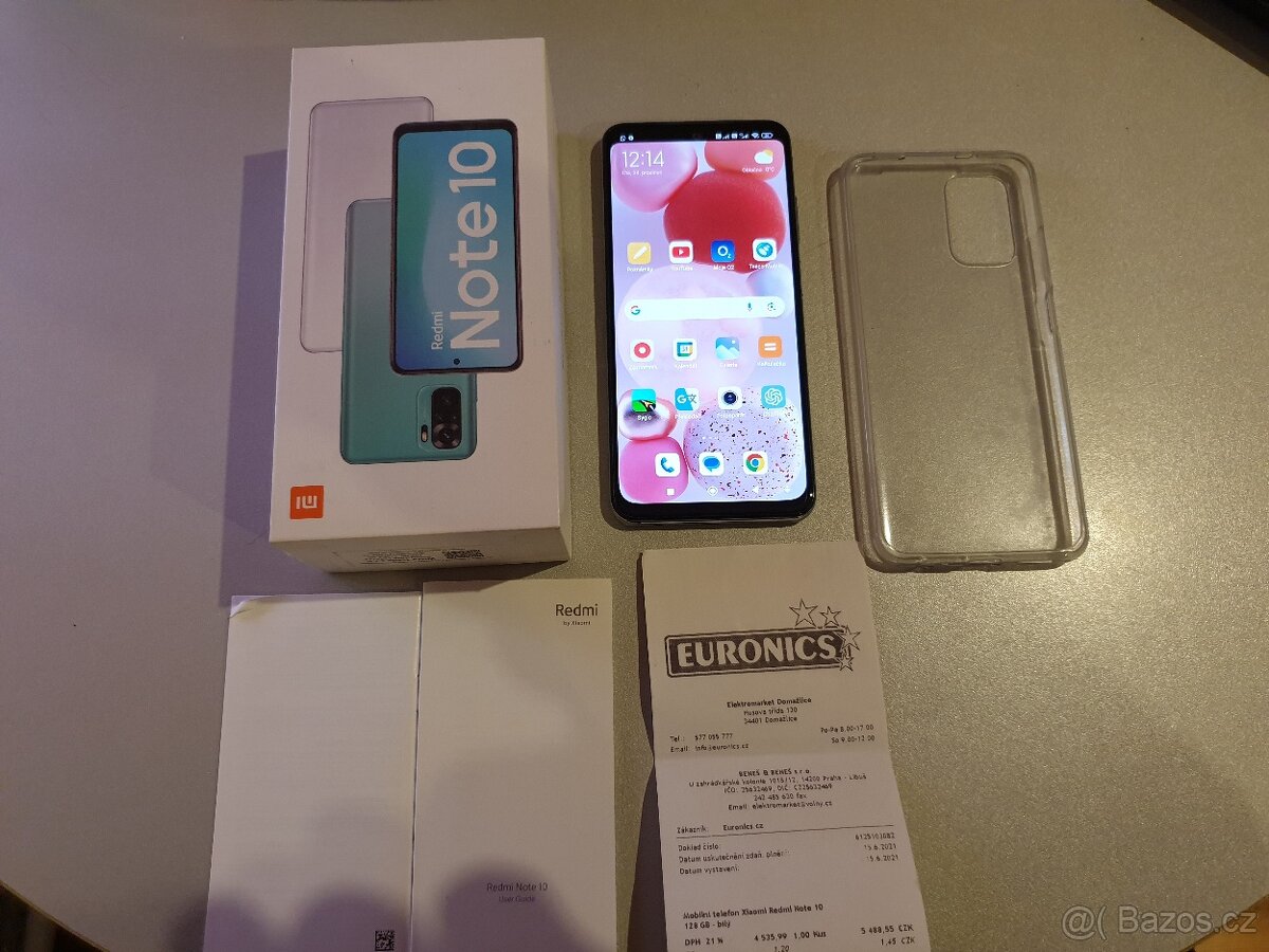 Prodám telefon Redmi note 10 dual sim