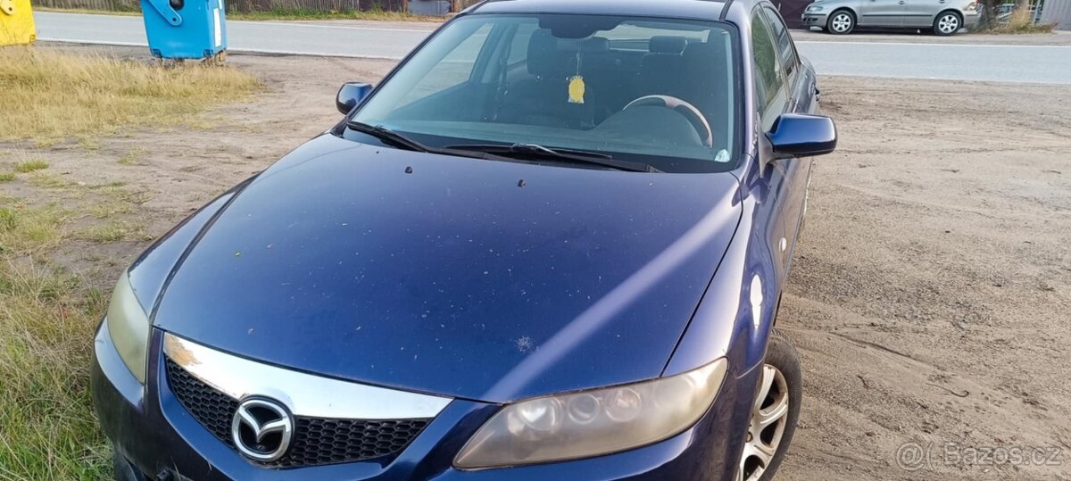 Mazda 6 2.0i 108kW – funkční motor, STK 2026, na opravu
